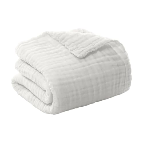 Couverture en mousseline de coton haut de gamme grand confort 230x230