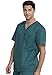 Dickies Men's GenFlex Contrast Youtility V-Neck Scrub Top, Hunter, X-Large