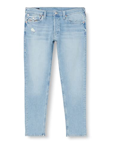 True Religion Marco 1/2 Stitching NO Flaps Light Blue