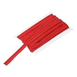 MECCANIXITY Piping Cord Trim 6 Yards 5/8 Inch Piping Tape for Sewing DIY Crafting Fabric Edge Trim Red