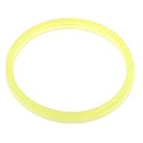 Ruilogod 130 mm x 118 mm x 12 mm poliuretano doble labio qyd sellado junta sello de aceite de orificio
