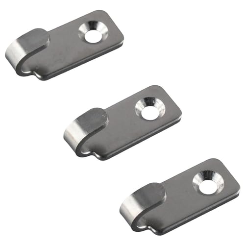 Image of 10 Pcs Picture Hangers Heavy Duty 304 Stainless Steel Picture Hanging Nails Professional Wall Nails Frames Hanging Hooks Wall Hanging Hardware for Home Office