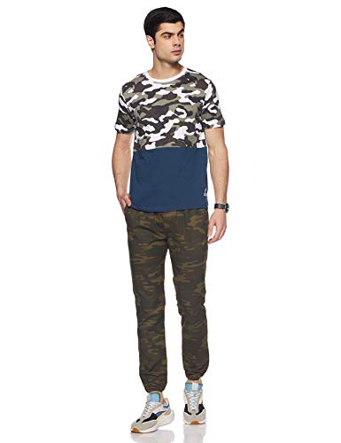 Image of Amazon Brand - INKAST Men's Color Block Regular Fit T-Shirt