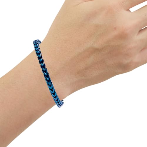 Image of Nakabh Cuban 8 inch Stainless Steel Bracelet for Men Boys