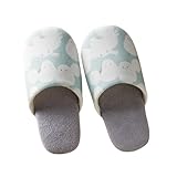 [ベルメゾン] スリッパ 室内 洗える しっかり仕様 ソフトスリッパ シマエナガ(ブルー) M