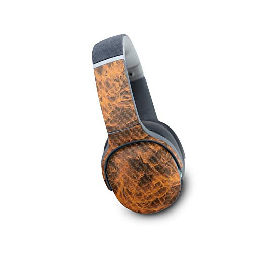 Image of MightySkins Carbon Fiber Skin Compatible with Skullcandy Crusher Evo Wireless - Burning Up | Protective, Durable Textured Carbon Fiber Finish | Easy to Apply | Made in The USA