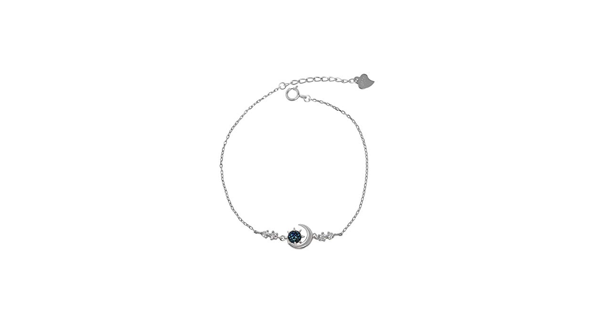 Amazon.com: Crescent Moon Sun Star Bracelet, Sky Theme