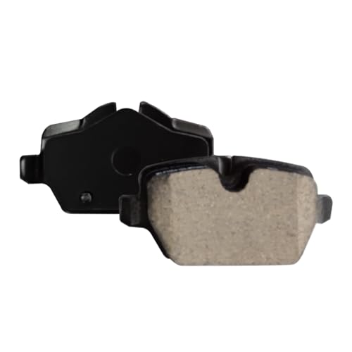 Image of Detroit Axle - Rear Brake Pads for 2011-2016 Mini Cooper Countryman Paceman, 2012 2013 2014 2015 Ceramic Brake Pads with Hardware Replacement