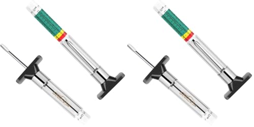 Image of GODESON 88702 Smart Color Coded Tire Tread Depth Gauge 2 Pieces(Pack of 2)
