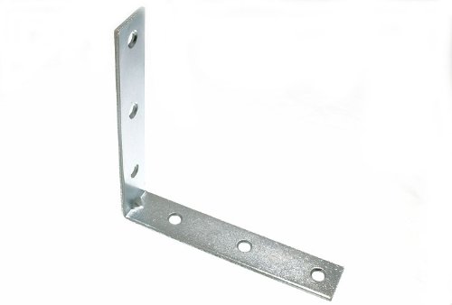 Support d'angle en acier BZP robuste pour consolider les ossatures