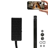 WIWACAM MW5L Camara Espia 2K Ultra HD WiFi, Camara para Ver En El Movil, Batería de 800 mAh, Interior Mini Cámaras, Detección de Movimiento, Soporte para Tarjeta MicroSD (Sin Visión Nocturna)