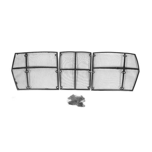 Rejilla delantera de malla para Toyota Land Cruiser 200 compatible con modelos de 2008 a 2019.