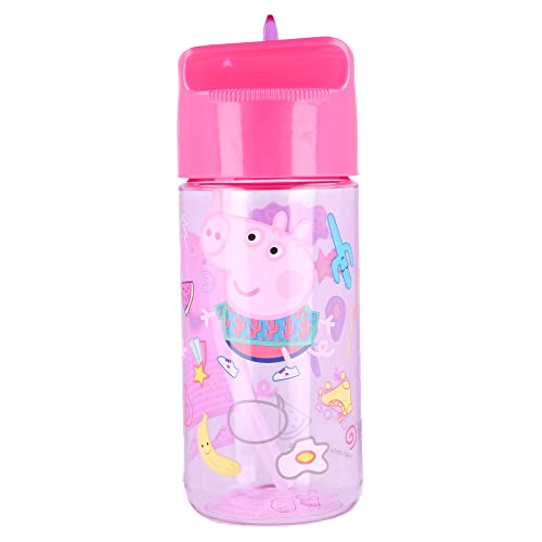 Peppa Pig 430 ml Tritan Mehrweg-Wasserflasche für Kinder Peppa Pig 430 ml Tritan Mehrweg-Wasserflasche für Kinder
