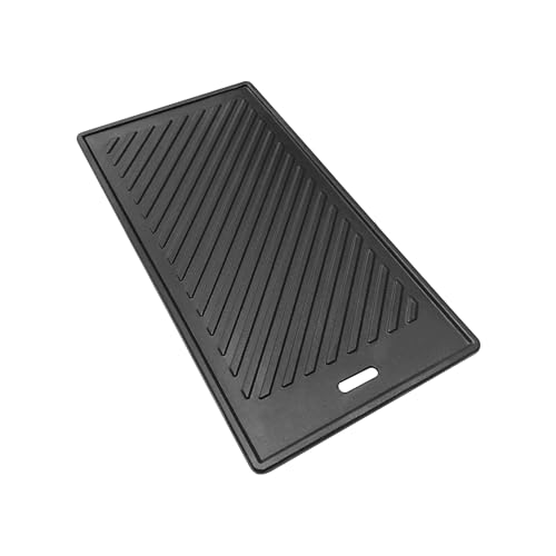 Monument Grills 16.34" x 9.45" A005 Reversible Cast Iron Cooking Plate for Monument 14633, 25392, Mesa400, Mesa200S, Mesa220, Mesa200R, Mesa200B, Mesa200G, Mesa425, Mesa415BZ by Monument Grills - Image 2
