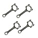 Zieichy 4Pcs 12654958 Engine Connecting Rods Compatible with Chevy/with GMC Terrain/with Pontiac/with Saturn/with Buick Regal 4 Cyl 2.4L 2010-2016