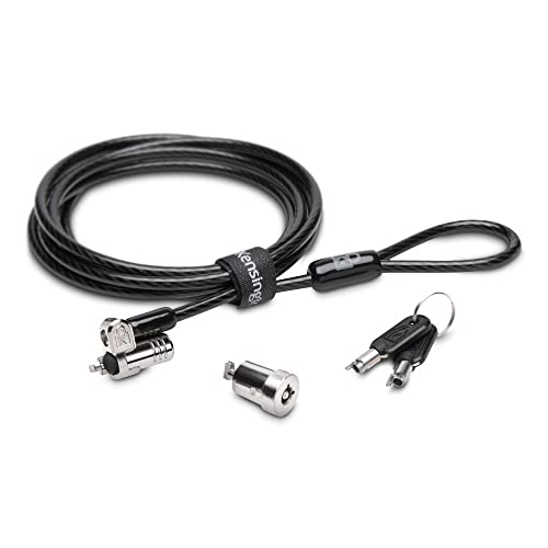 Cable antirrobo para tablet Kensington K63251M negro con llave redonda de acero