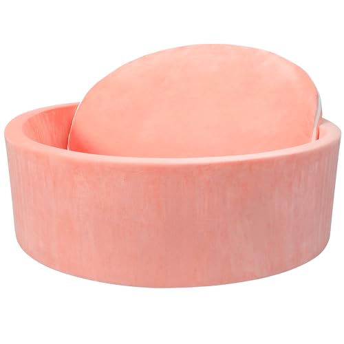 Foam Baby Ball Pit, 35.4'x 11.8' Ball Pits for Toddlers, Soft Round Kiddie Playpen Ball Pool for Kids with Soft Memory Sponge, Ideal Gift for Babies...