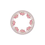 PIATTO PORCELLANA PIANO CM.27 SHABBY HEART