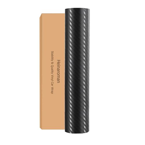 Heinaroman Vinilo Fibra de Carbono Película Adhesiva de Protección de la Carrocería del Automóvil con Tecnología de Liberación de Aire Película de Vinilo para Automóvil