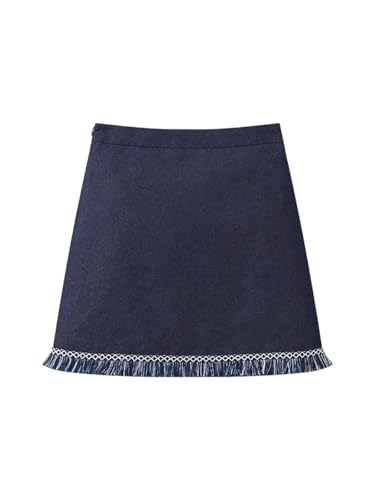 Women High Waist Ethnic A-Line Skirt