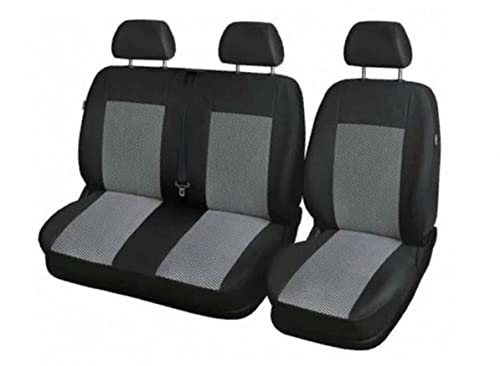 24/7Auto Housses de siège Ensembles de 1 conducteur +2 sièges pour