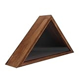 🚩⭐ ❤️ ✦➩✦➩LE DESIGN TRIANGULAIRE DE CETTE DÉCORATION MURALE AJOUTE UNE TOUCHE MODERNE ET ARTISTIQUE À N'IMPORTE QUEL ESPACE. ÉTUI À DRAPEAUX EN BOIS : cette boîte à drapeaux est adaptée pour exposer des drapeaux dans divers endroits tels que le salon la .
