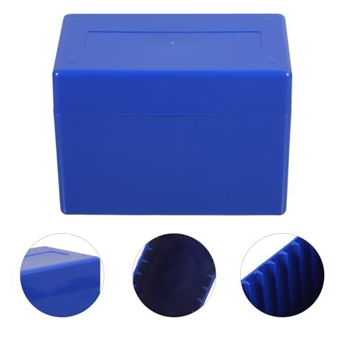 Caja Organizadora de Monedas de Plástico Azul miniatura 3