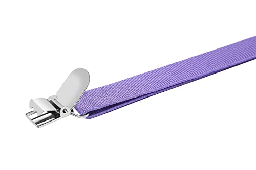 Image of Boys' Men's Suspenders and Bow Tie Set Elastic Adjustable