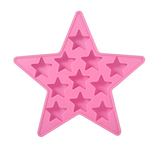 Bandeja para cubitos de hielo Star de silicona miniatura 1