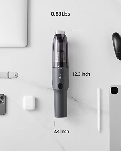 Image of Brigii Crevice Vacuum with BRUSHLESS DC Motor, Mini Vacuum, Cordless Handheld Vacuum Cleaner,Lightweight 0.83lbs, USB-C Rechargeable-MX20