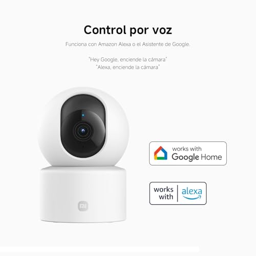 Miniatura 13 de Xiaomi Smart Camera C301 - Cámara De Vigilancia Con Resolución 2k 2304p 3mp , 360 , Visión Nocturna, Detección De Movimiento Con Ia, Admite Tarjeta Sd, Blanco Versión Es