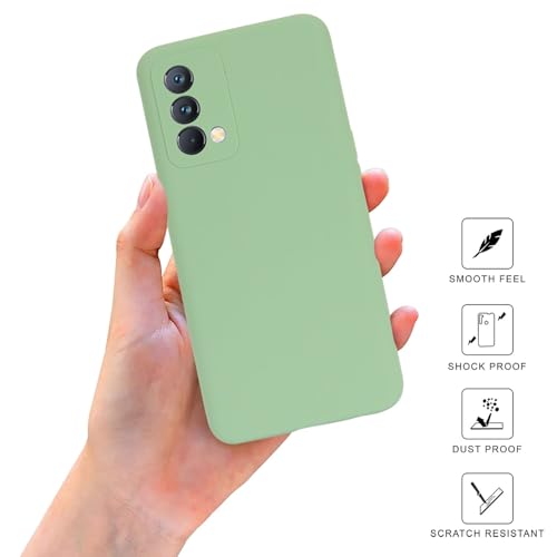 Image of SPRIG Compatible with Realme Gt Master Edition Premium SilkTone Back Cover Drop Tested Shock Proof Mobile Case for Men, Women, Boys and Girls with Camera Protection (Mint Green)