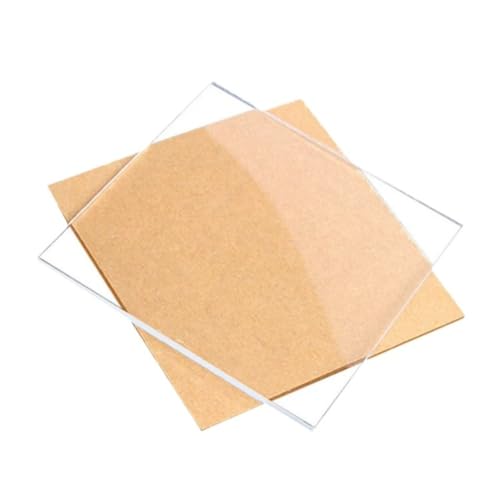 Plaque acrylique 10mm sur mesure lot de 4 feuilles transparentes haute résistance