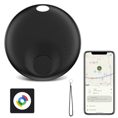 Android Smart Tracker Tag, Localizzatore Android Compatibile “Google Funzioni Trova” (Solo Android), Trova Oggetti e...