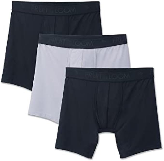 Fruit of the Loom Men's Premium Breathable Boxer Briefs (Regular & Big Man)