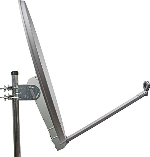 Satellitenschüssel 100 cm Schwaiger SPI1000.0 Aluminium Offset-Antenne