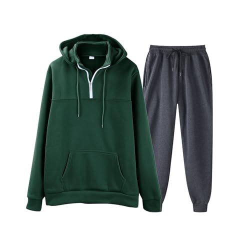 Survêtement homme avec ensemble pantalon slim et hoodie sport chic pour le quotidien