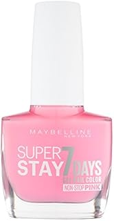 Maybelline New York Superstay 7 Days Lakier do Paznokci, 490 Hot Salsa, 10 ml
