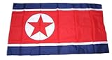 reißfestes Polyester FahnenMax Fahne/Stockflagge Nordkorea 30 x 45 cm Flagge