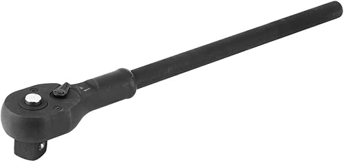 Fydun Llave de casquillo de trinquete de alta resistencia, cabeza cuadrada, reversible, herramienta de reparación automática de longitud media (1 disponible en Yaxa Venezuela