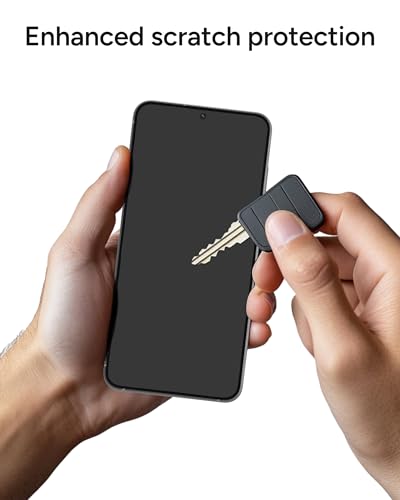 Image of ZAGG Glass XTR4 Samsung Galaxy S25+ / S24+ Screen Protector - Tempered Glass, 11X Stronger with Graphene, Blue Light Filtering, Anti-Reflective Technology, InvisibleShield, Easy Dust-Free Installation