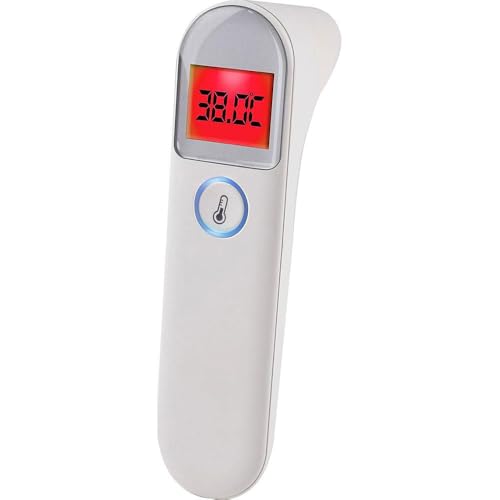 Grundig Termometro Laser - Termometro Bébe Digital - Thermometer sin Contacto - Infrarrojos Termómetro para Personas, Animales y Objetos - Medidor de Calor