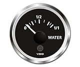  uflex Indikator für klares Wasser Ø 52 mm VDO für View Line Produkt: Schwarze Anzeige für klares Wasser