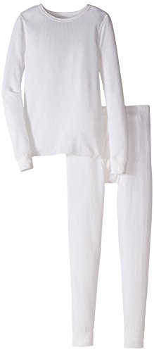 Fruit of the Loom Big Boys' Soft Waffle Thermal Underwear Set, Natural, 8