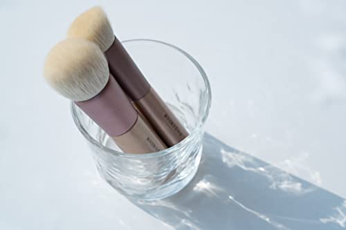 HOUKODOU BZ-1 Foundation Brush Finest Makeup Brush for Liquid, Cream, and Powder from Japan Brush Maker