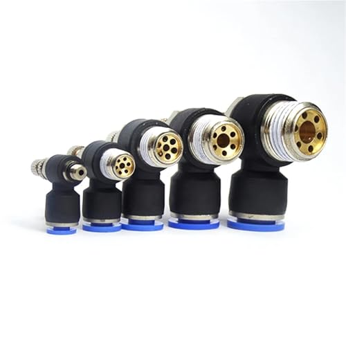 Conector de manguera SL6-03 de 3/8 pulgadas para regular presión de cilindro 6