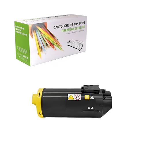 Cartouche de toner jaune pour Xerox C605 résolvant les pannes de couleur sur VersaLink C605X