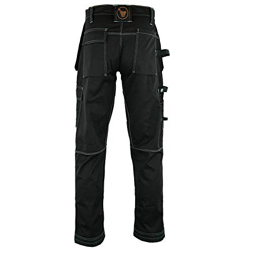 Pantalon de travail Pro Builder WrightFits multipoches cargo homme - 5
