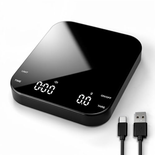 CULIKEM Coffee Scale with Timer for Pour-Over