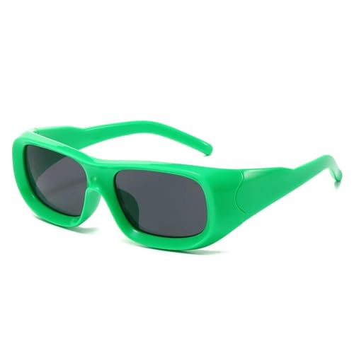 Lunettes de soleil de luxe vintage : l'élégance punk rétro à large monture chic